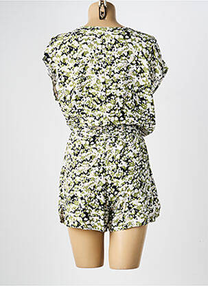 Combishort coupe cintrée manches courtes vert ROXY femme