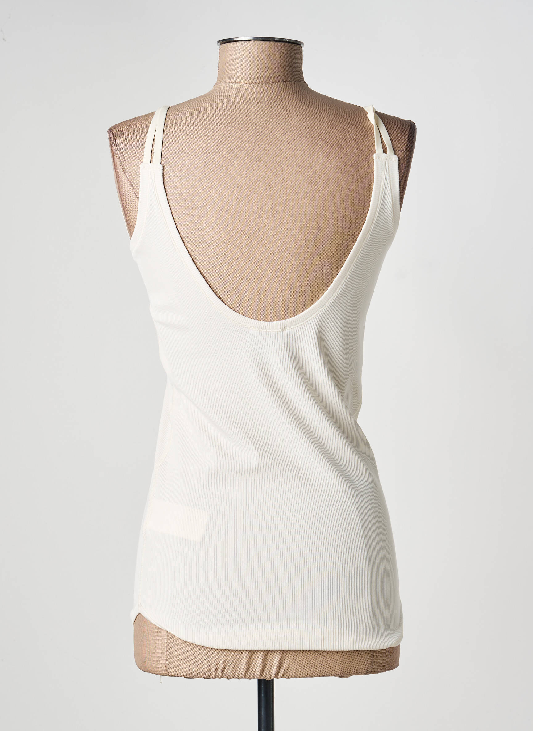Débardeur stretch sans manche beige PUMA femme