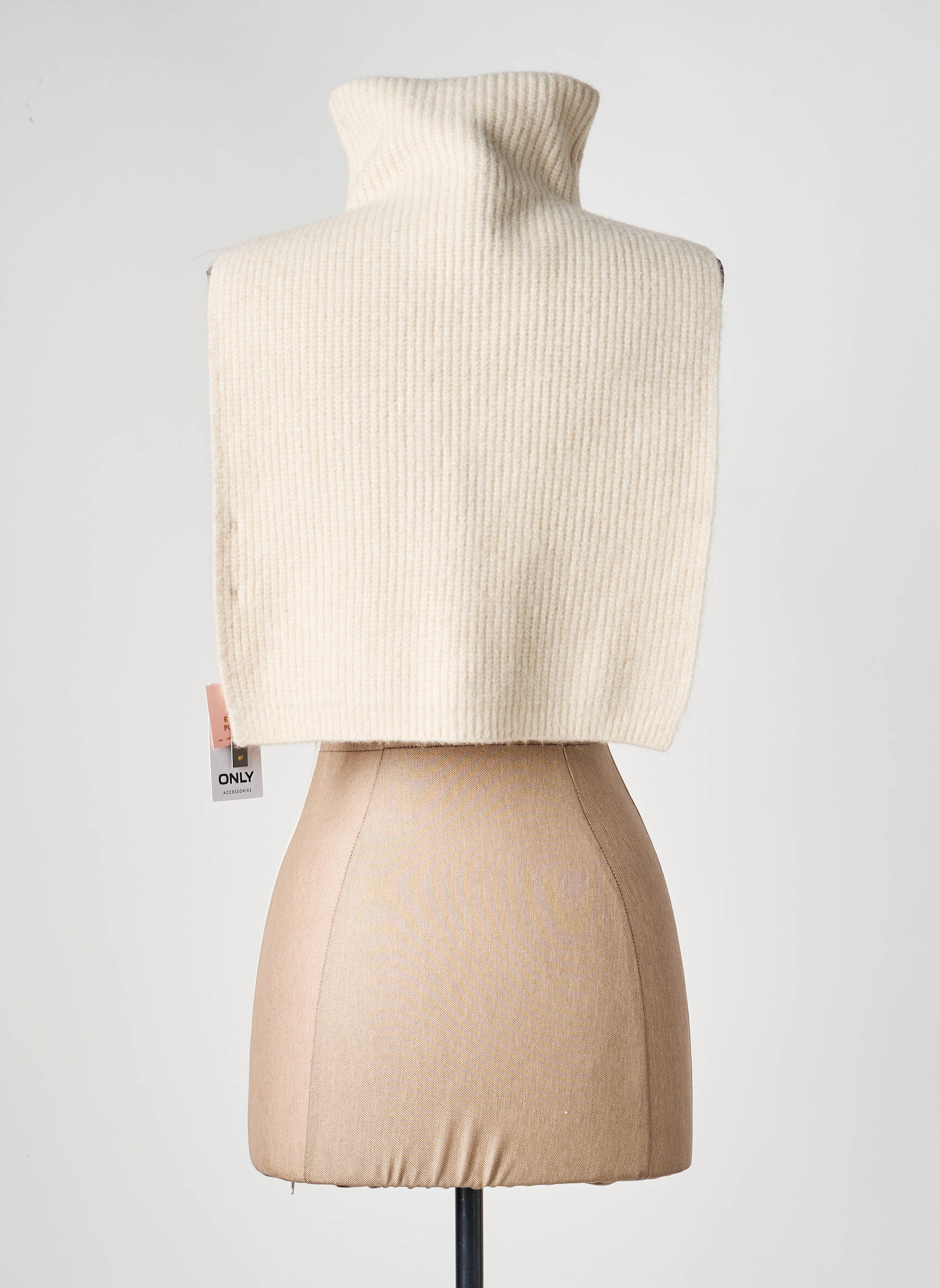 Col / tour de cou stretch beige ONLY femme