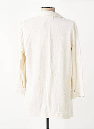 Blazer coupe cintrée beige ONLY femme