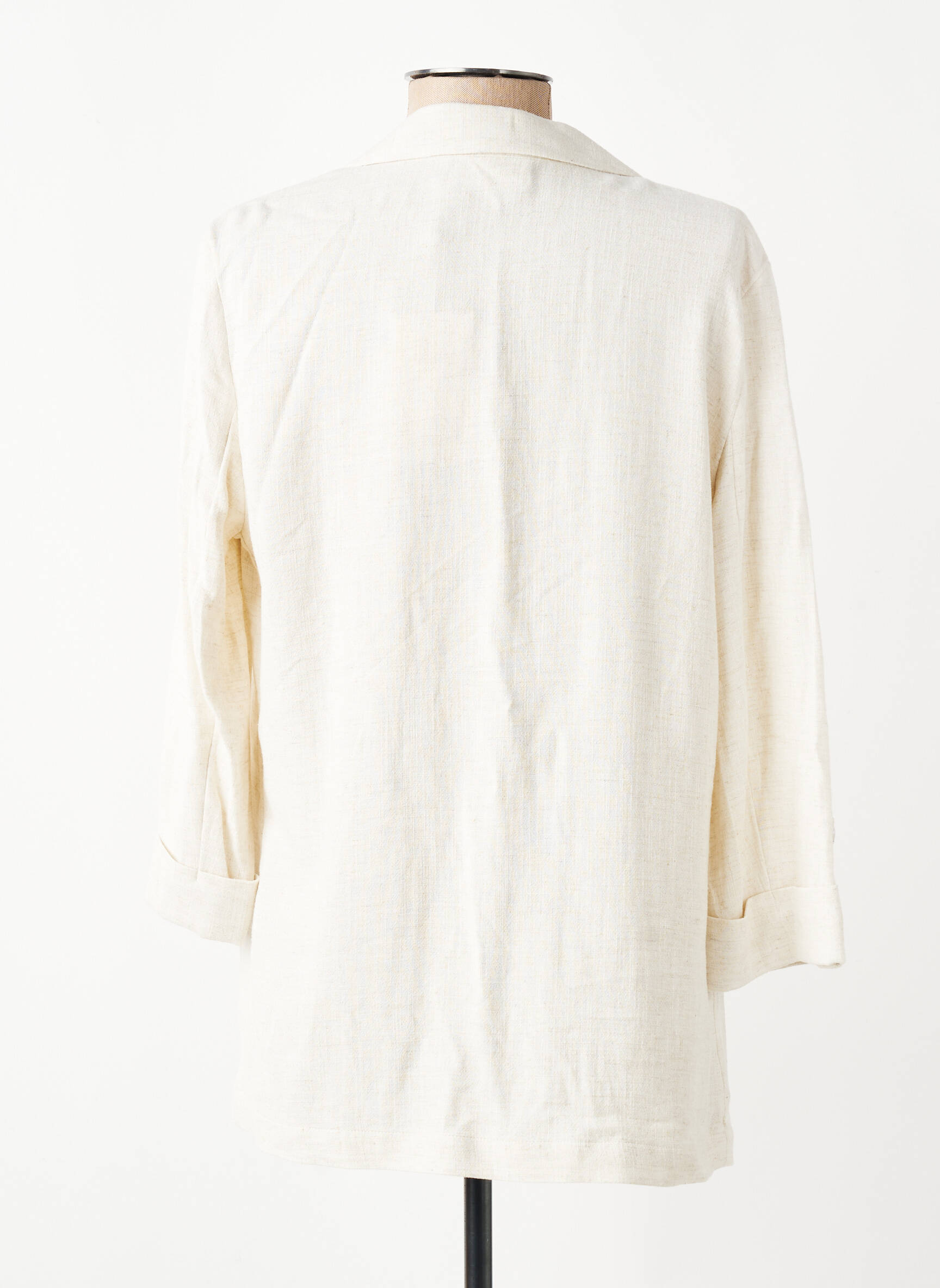 Blazer coupe cintrée beige ONLY femme