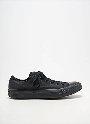 Baskets bout rond bout rond noir CONVERSE homme