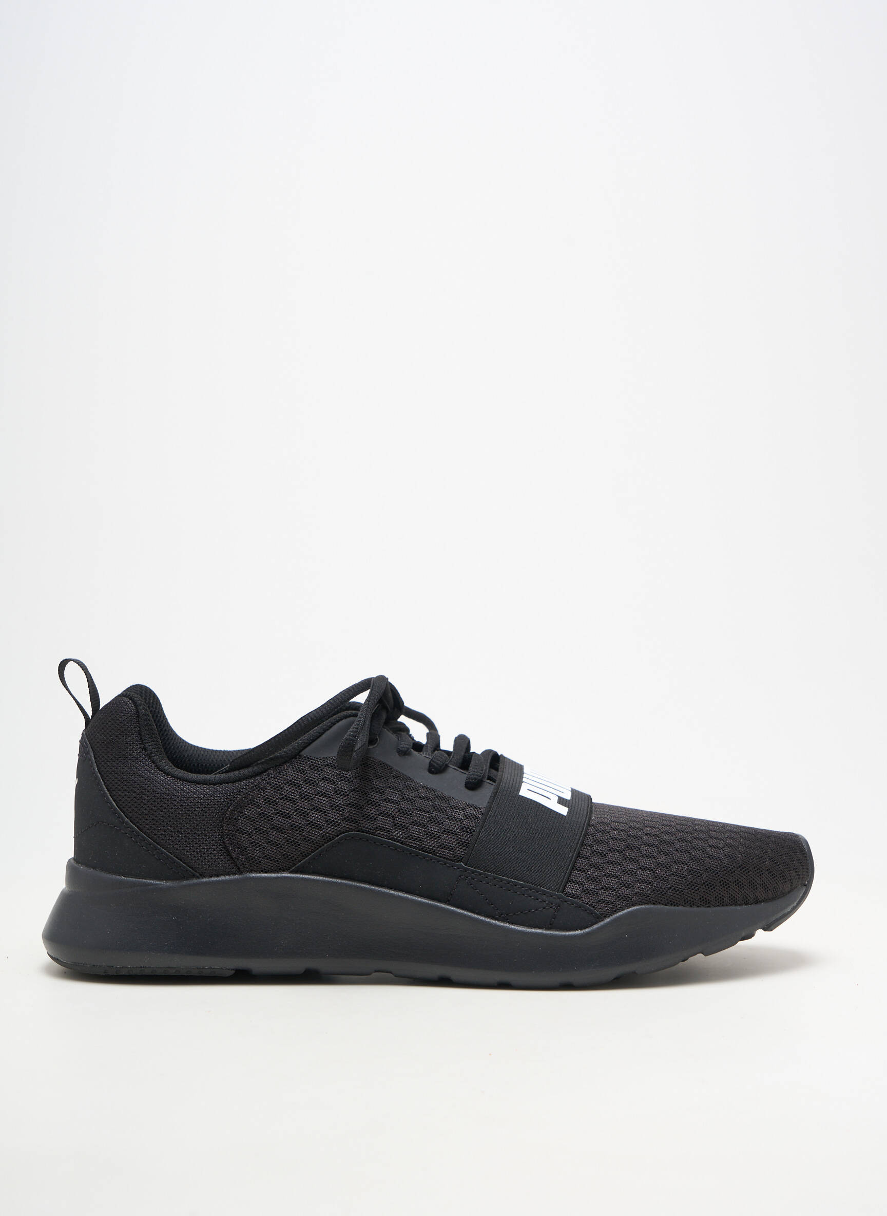 Baskets bout rond bout rond noir PUMA homme
