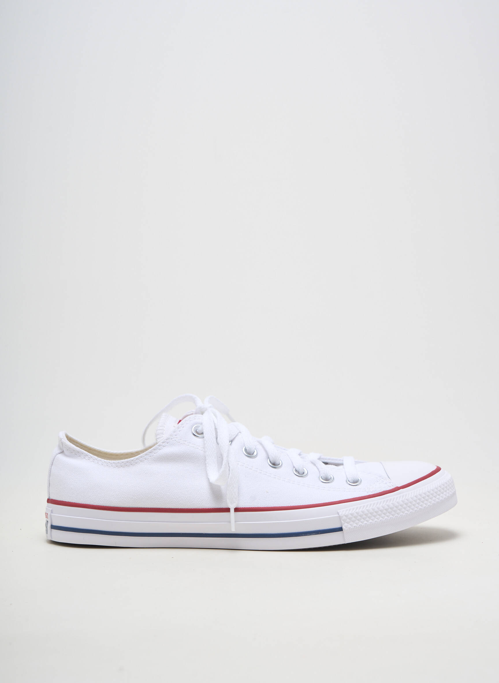 Baskets bout rond bout rond blanc CONVERSE homme