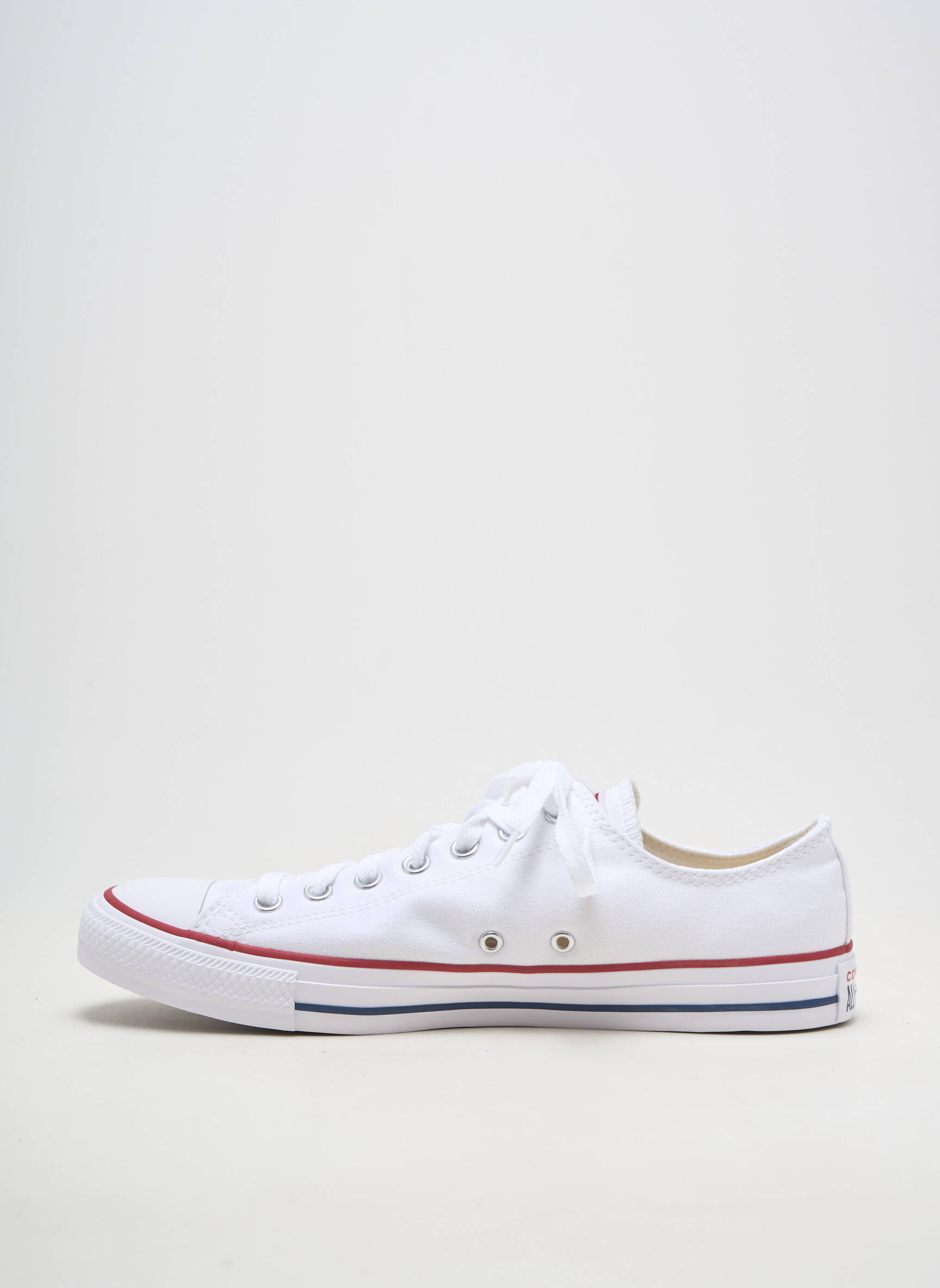 Baskets bout rond bout rond blanc CONVERSE homme