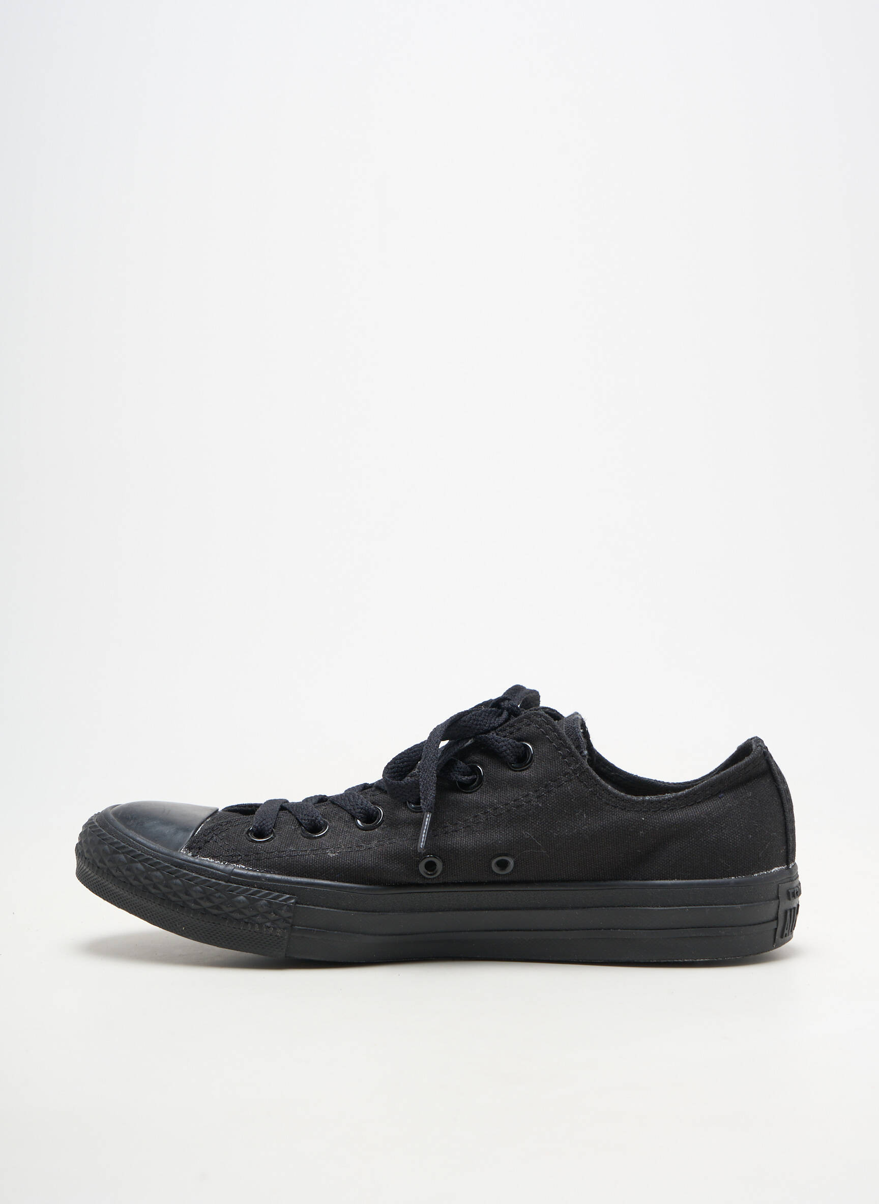 Baskets bout rond bout rond noir CONVERSE homme