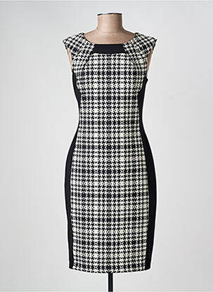 Robe mi-longue sans manche sans manche noir JOSEPH RIBKOFF femme