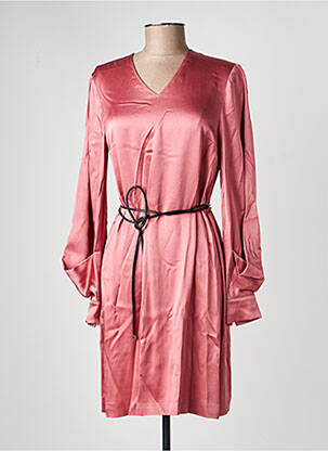 Robe courte manches longues manches longues rose PENNYBLACK femme