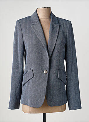 Blazer poches bleu EVA KAYAN femme
