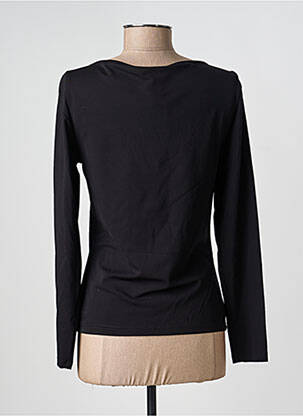 Top manches longues manches longues noir NATHALIE CHAIZE femme