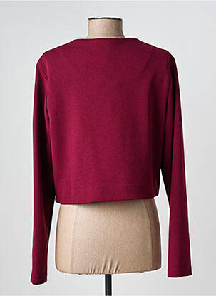 Veste chic fermeture boutonnée sur le devant rouge FRANK LYMAN femme
