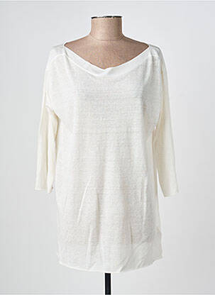 Pull tunique stretch manches 3/4 beige PENNYBLACK femme