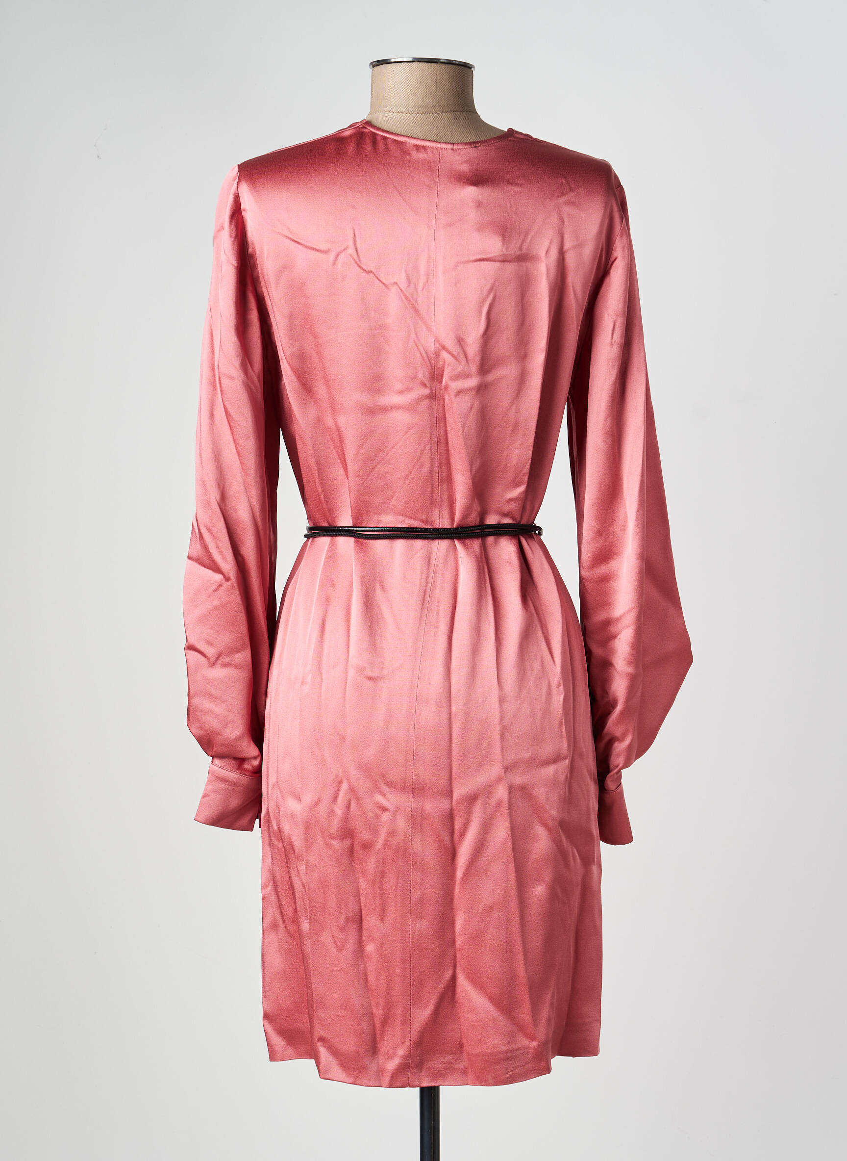 Robe courte manches longues manches longues rose PENNYBLACK femme
