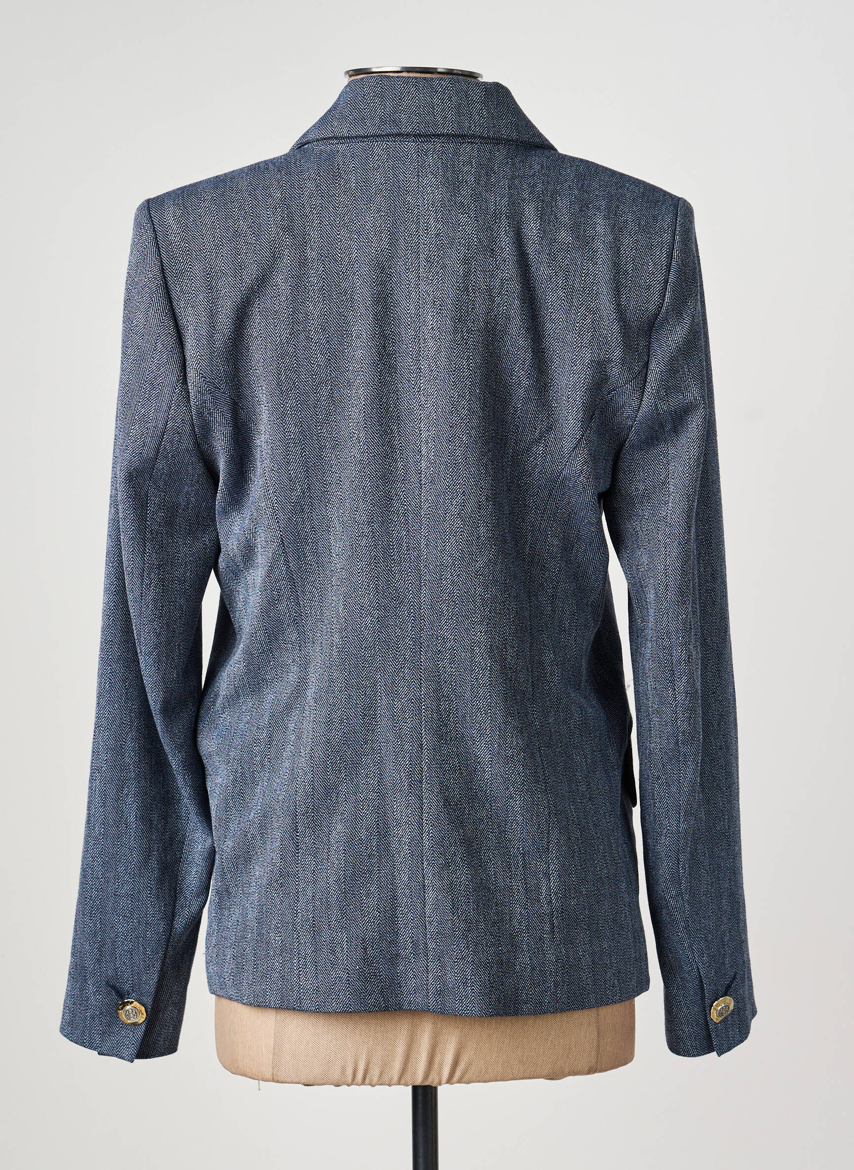 Blazer poches bleu EVA KAYAN femme