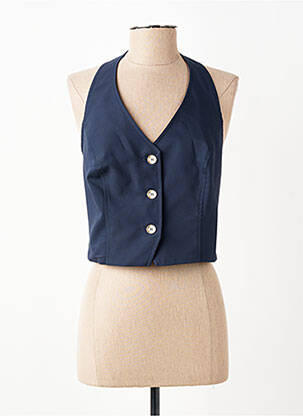 Gilet sans manche doublure bleu ACCESS femme