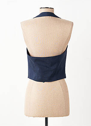 Gilet sans manche doublure bleu ACCESS femme
