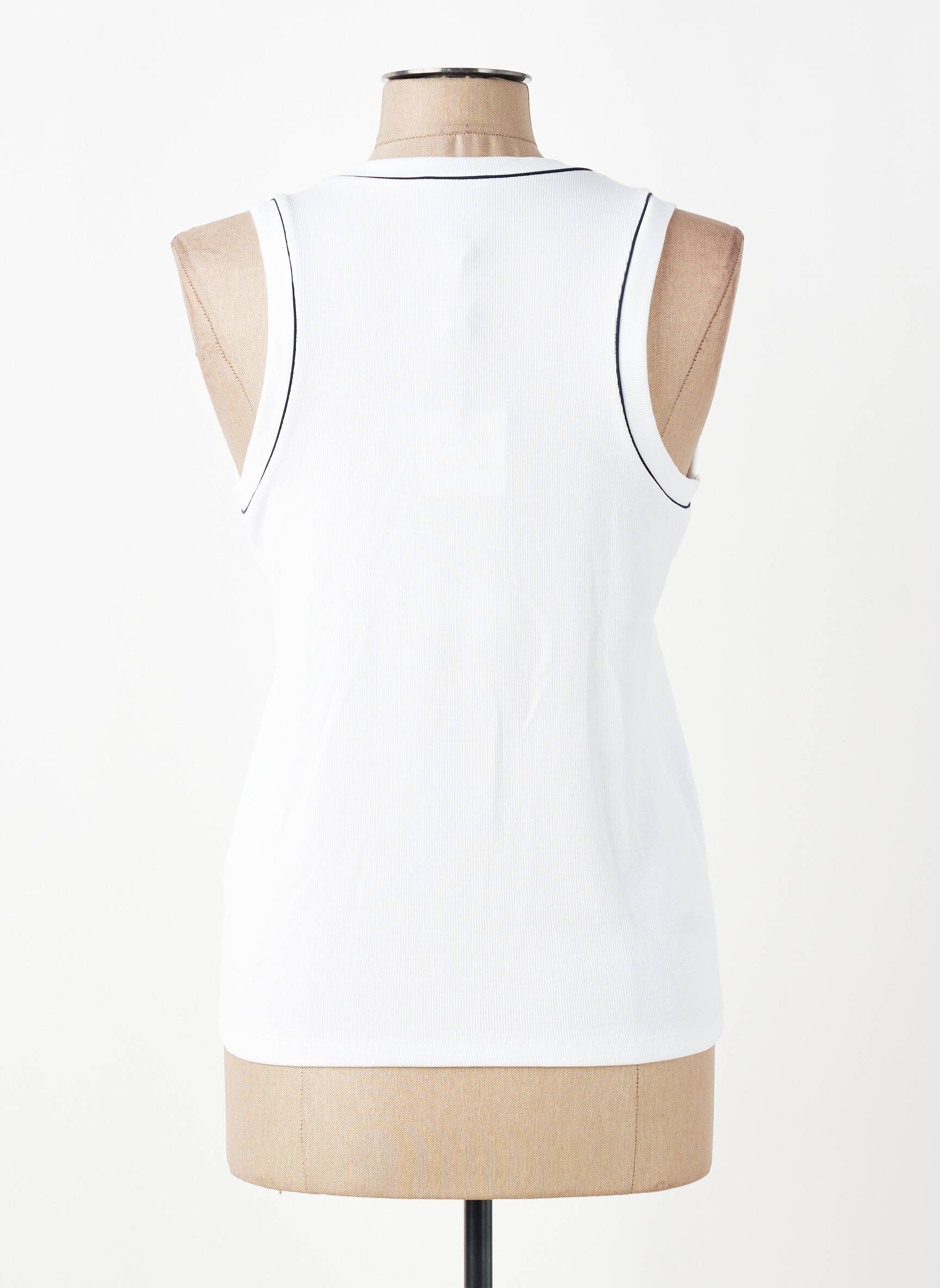 Débardeur stretch sans manche blanc ACCESS femme