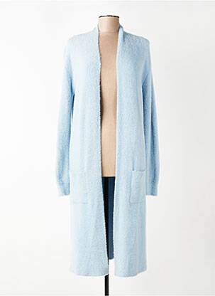 Gilet manches longues stretch bleu RINO & PELLE femme
