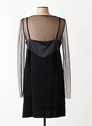 Robe courte manches longues manches longues noir PENNYBLACK femme