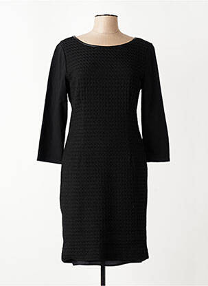 Robe mi-longue manches longues manches longues noir PENNYBLACK femme