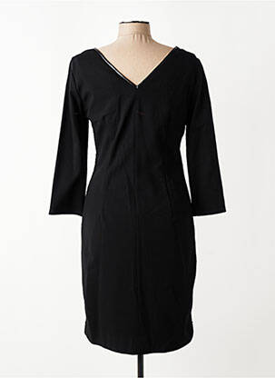 Robe mi-longue manches longues manches longues noir PENNYBLACK femme
