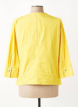 Veste casual col rond jaune BETTY BARCLAY femme