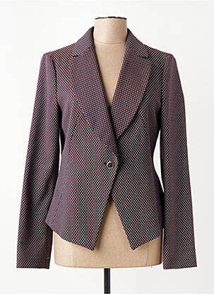 Blazer coupe cintrée rouge PENNYBLACK femme