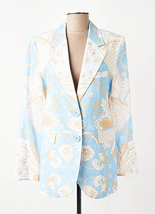 Blazer poches bleu HERZEN'S ANGELEGENHEIT femme