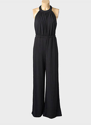 Combi-pantalon fermeture zippée au dos sans manche noir MY LITTLE PRINCESS femme