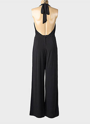 Combi-pantalon fermeture zippée au dos sans manche noir MY LITTLE PRINCESS femme