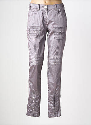 Pantalon droit stretch taille normale gris SPORTALM femme
