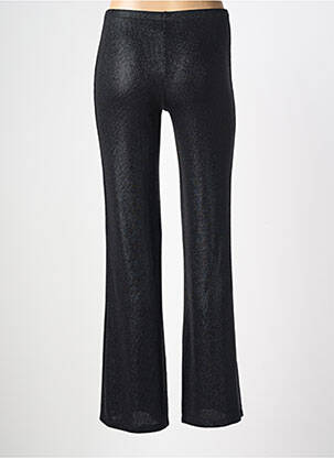Pantalon droit stretch taille normale noir NATHALIE CHAIZE femme