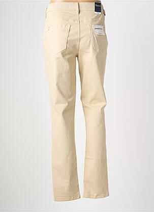 Jeans coupe droite stretch taille normale beige GARDEUR femme