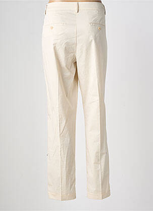 Pantalon chino stretch taille normale beige RAFFAELLO ROSSI femme