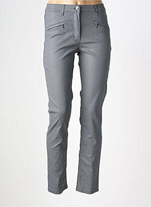 Pantalon slim stretch taille normale gris BETTY BARCLAY femme