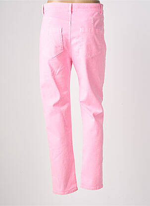 Jeans coupe droite stretch taille normale rose MARC CAIN femme