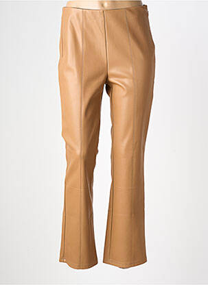 Pantalon droit taille élastique taille normale marron BETTY BARCLAY femme