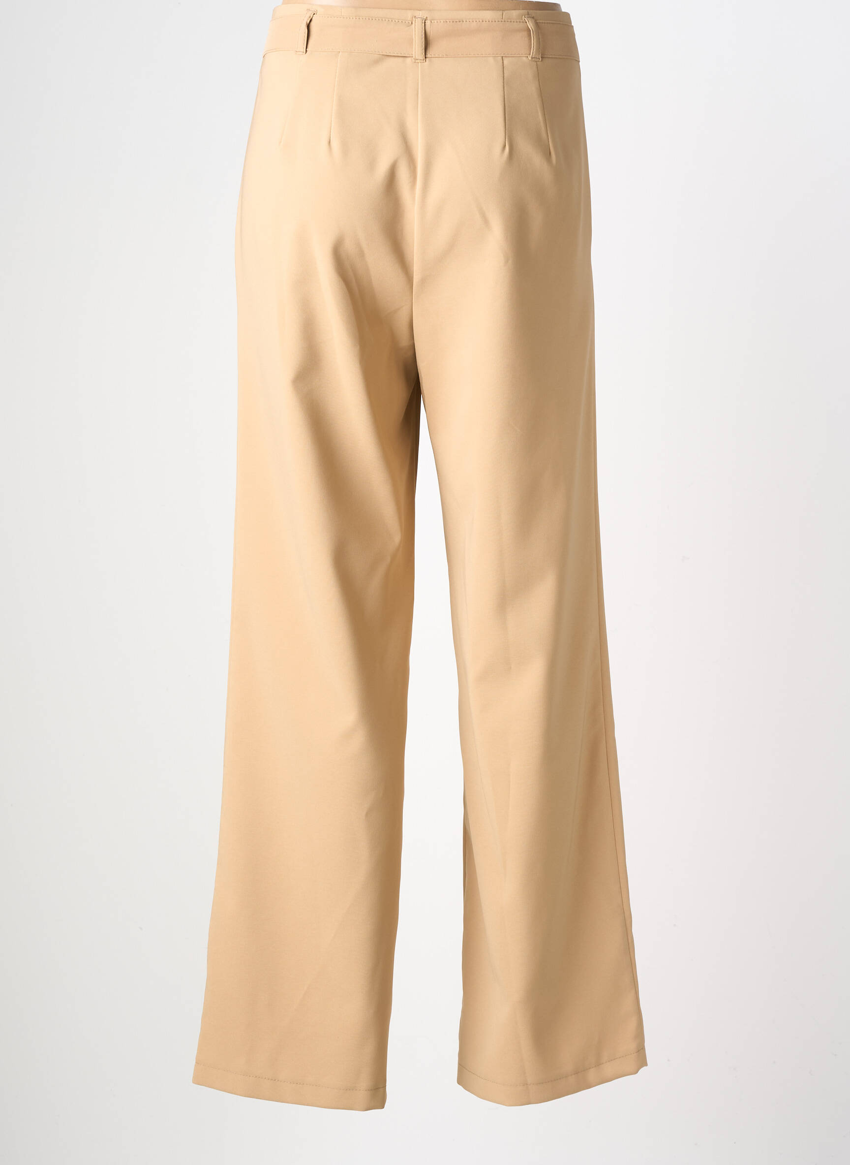 Pantalon large tissage popeline taille normale beige BETTY BARCLAY femme