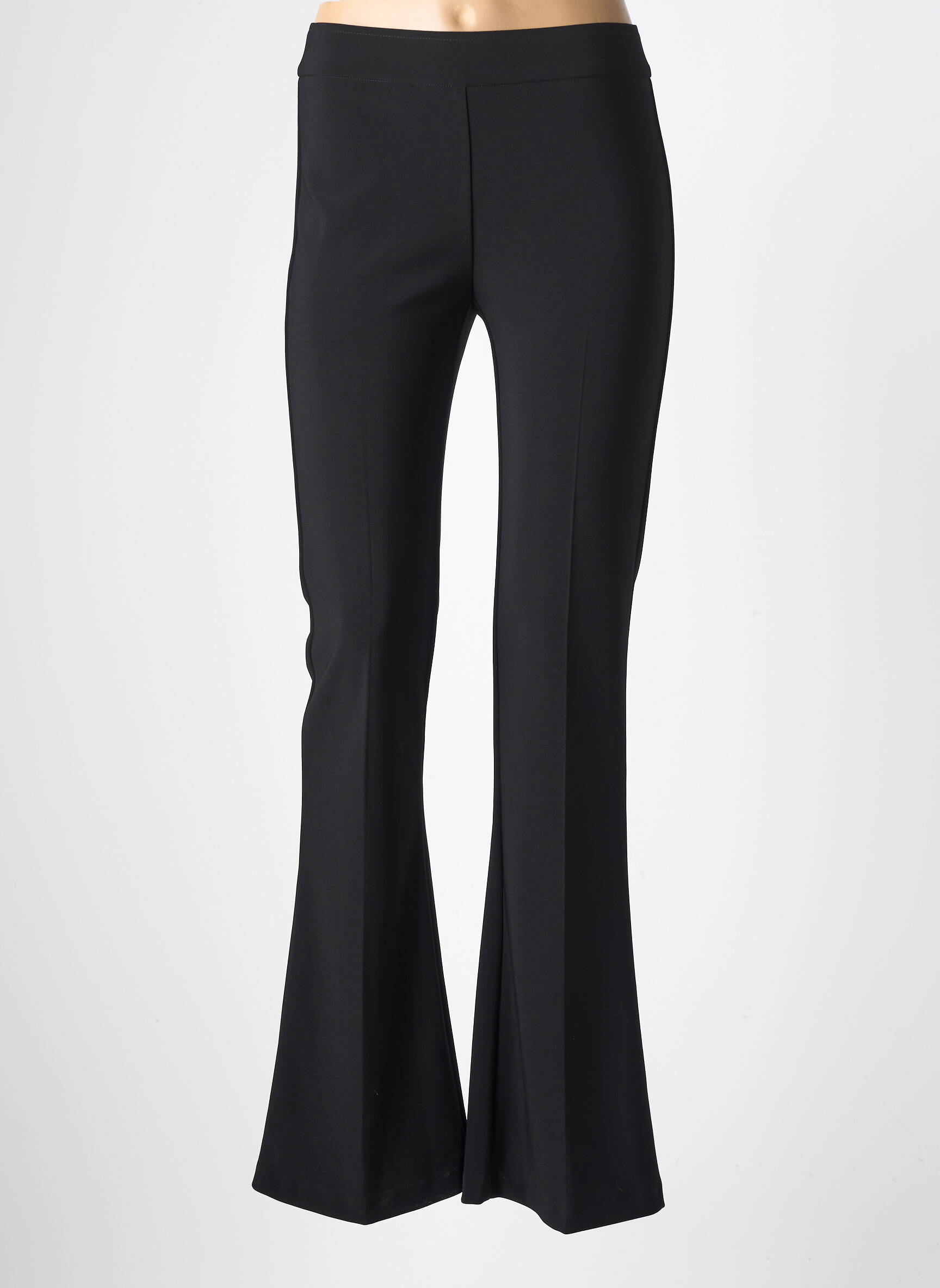 Pantalon flare stretch taille normale noir JOSEPH RIBKOFF femme