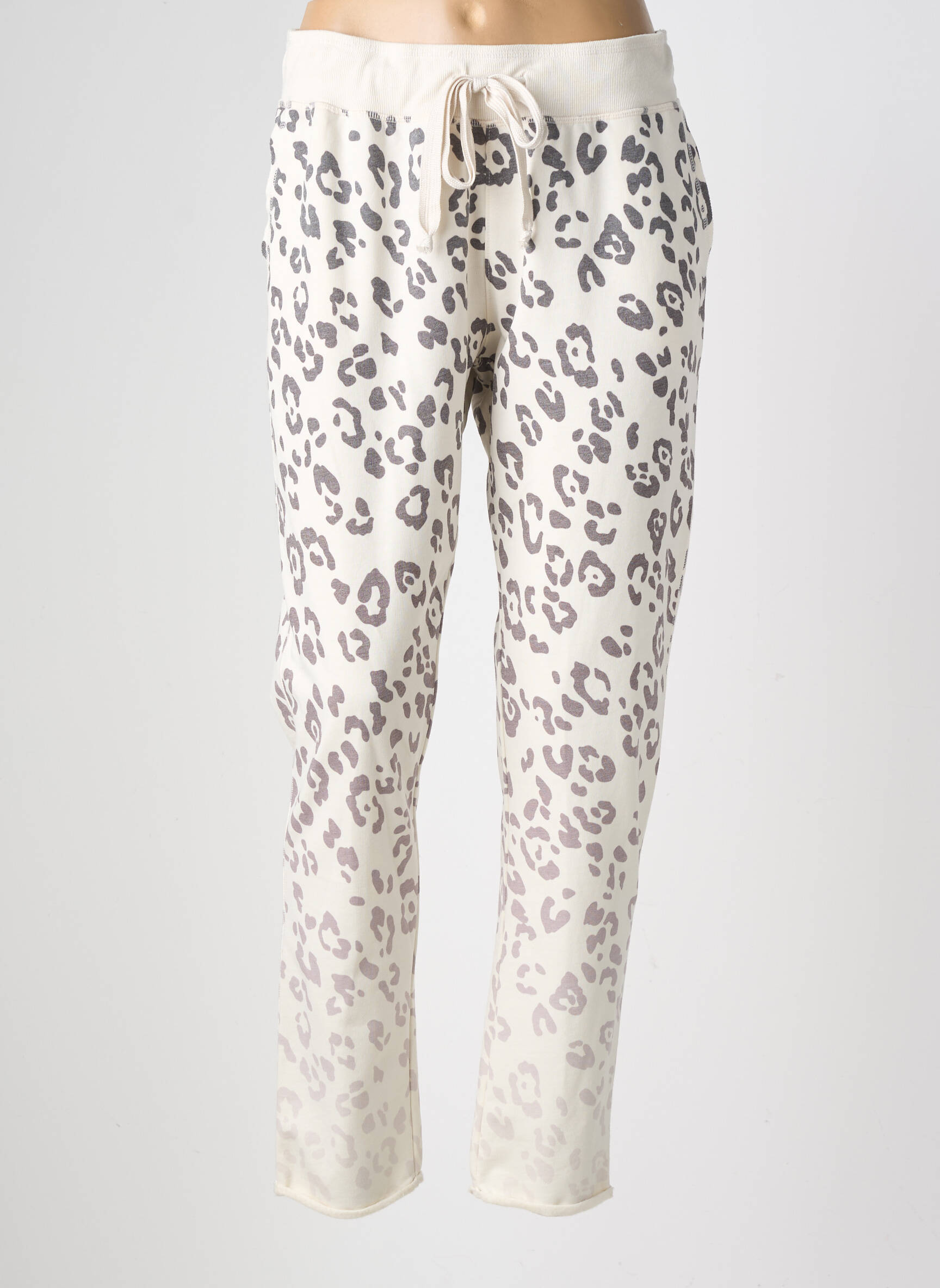 Jogging poches taille normale blanc JUVIA femme