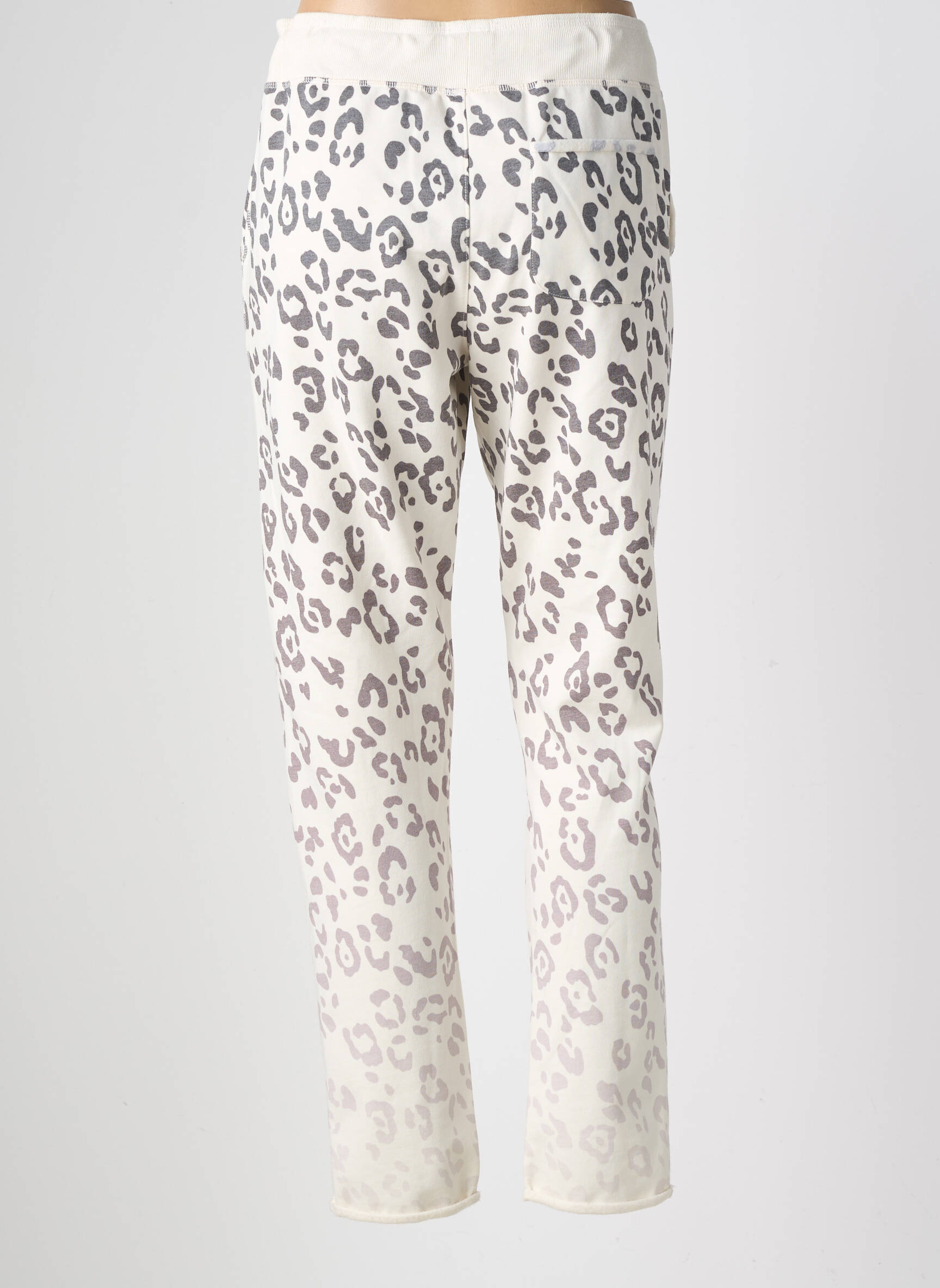 Jogging poches taille normale blanc JUVIA femme