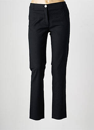 Pantalon slim taille normale taille normale noir HELENA SOREL femme
