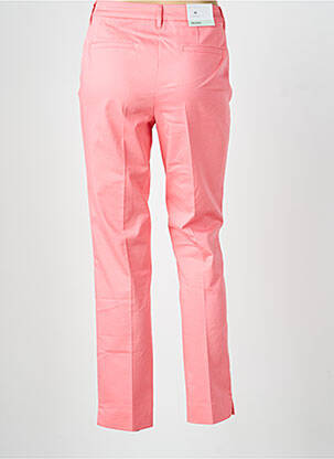 Pantalon chino tissage popeline taille normale rose BETTY BARCLAY femme