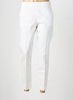 Pantalon 7/8 taille à pinces taille normale blanc PENNYBLACK femme