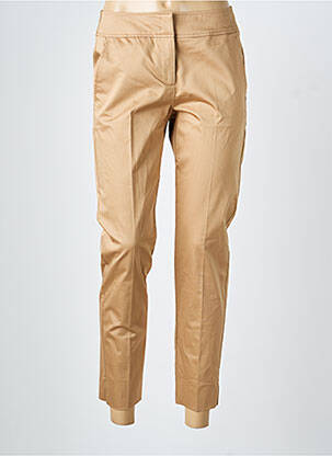 Pantalon chino tissage popeline taille normale marron PENNYBLACK femme