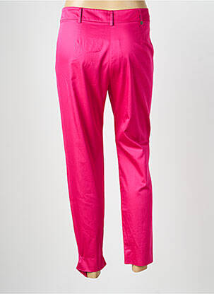 Pantalon chino tissage popeline taille normale rose PENNYBLACK femme