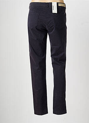 Pantalon slim tissage popeline taille normale bleu PENNYBLACK femme