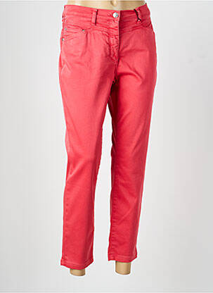 Jeans coupe slim stretch taille normale rouge BETTY BARCLAY femme