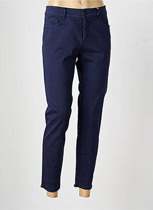 Pantalon slim stretch taille normale bleu RAFFAELLO ROSSI femme