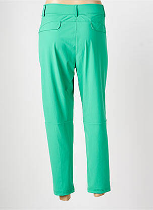 Pantalon 7/8 stretch taille normale vert RAFFAELLO ROSSI femme